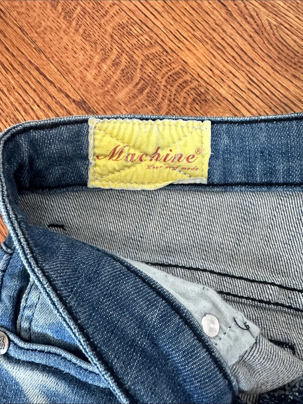 Distressed Blue Denim Women's Shorts